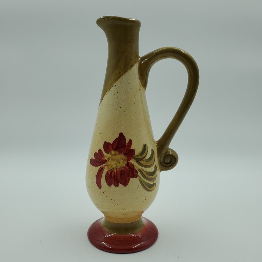 Centrum Fleur de Sol Collection Vase Pitcher Olive Oil Vinegar Dispenser Cruet